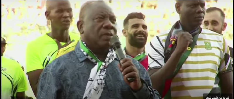 رئيس جنوب افريقيا : لن نكون احرار تماما ما لم تحصل فلسطين على الحرية