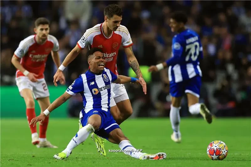 بالصور : بورتو يصعق آرسنال بهدف جالينو المتأخر