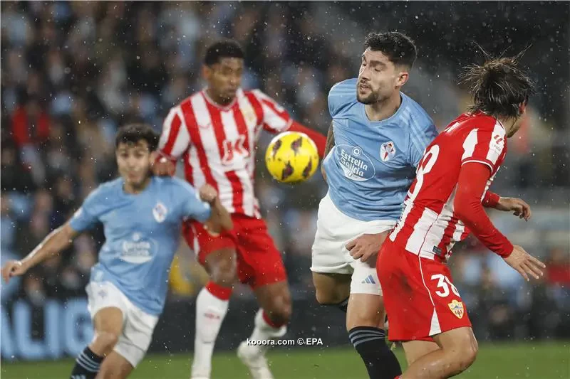 بالصور : سيلتا فيجو يعمق جراح ألميريا في الليجا