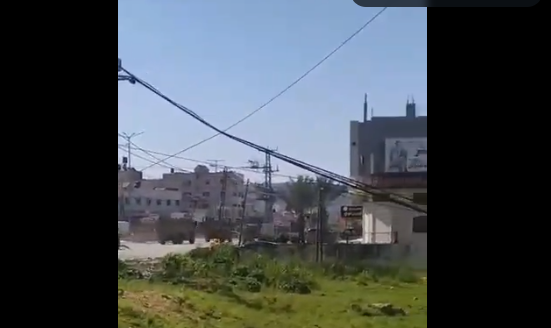 بالفيديو : قوات الاحتلال تقتحم مخيم جنين وتشتبك مع مقاومين