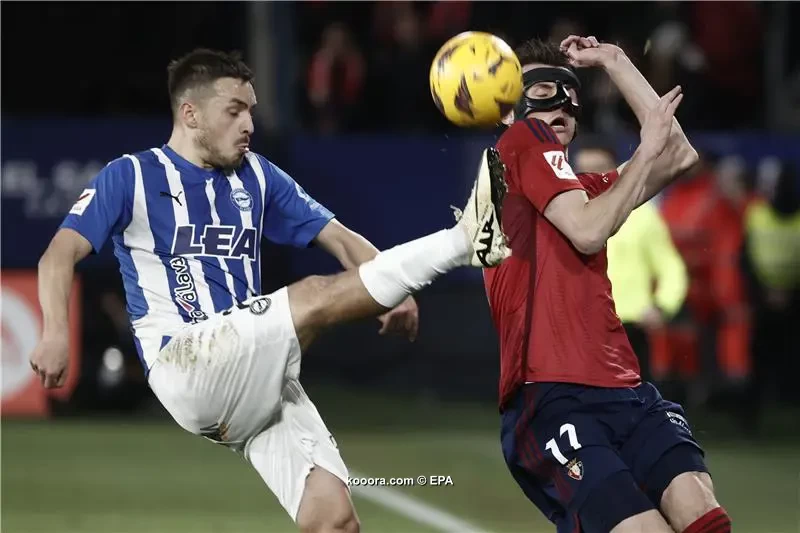 بالصور: أوساسونا يعود للانتصارات من بوابة ألافيس