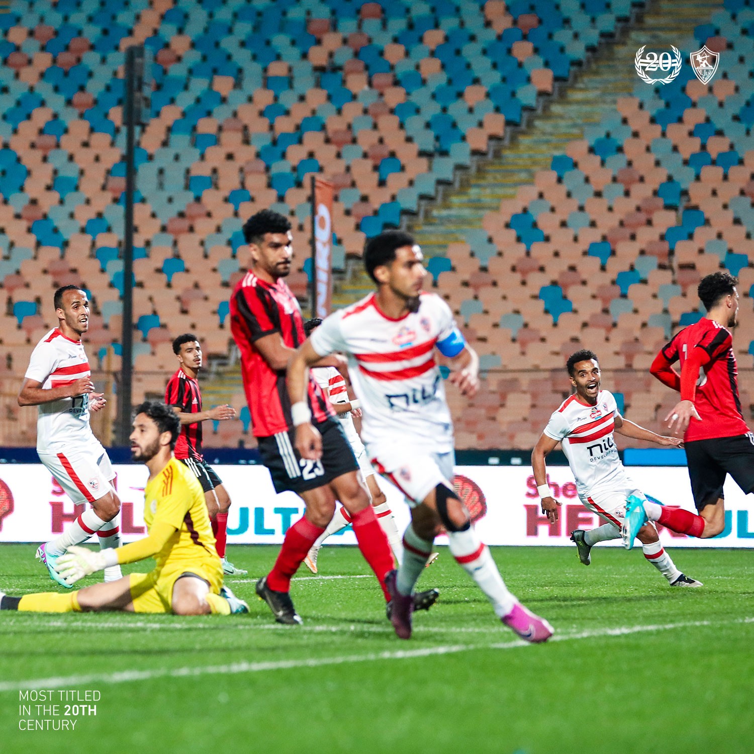 بالصور : الزمالك ينهي صمود الداخلية.. ويستعيد الانتصارات بالدوري