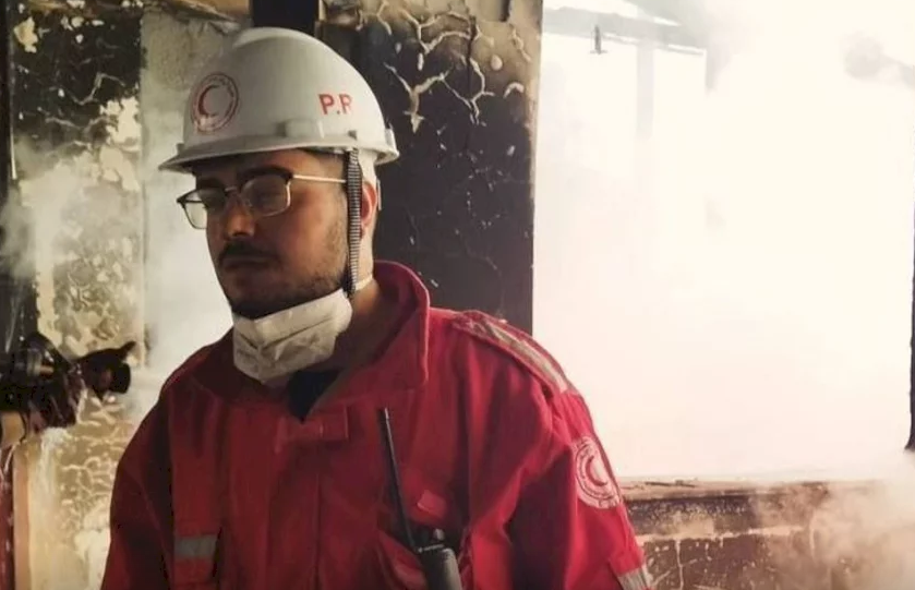 استشهاد أحد كوادر الهلال الأحمر برصاص الاحتلال غرب خان يونس