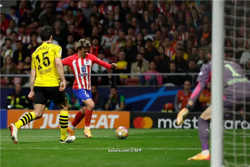 بالصور : أتلتيكو مدريد يسقط دورتموند بثنائية مقلقة