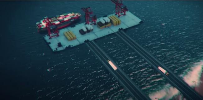 إسرائيل تؤكد استمرار بناء الميناء العائم بغزة وتنشر صورا له