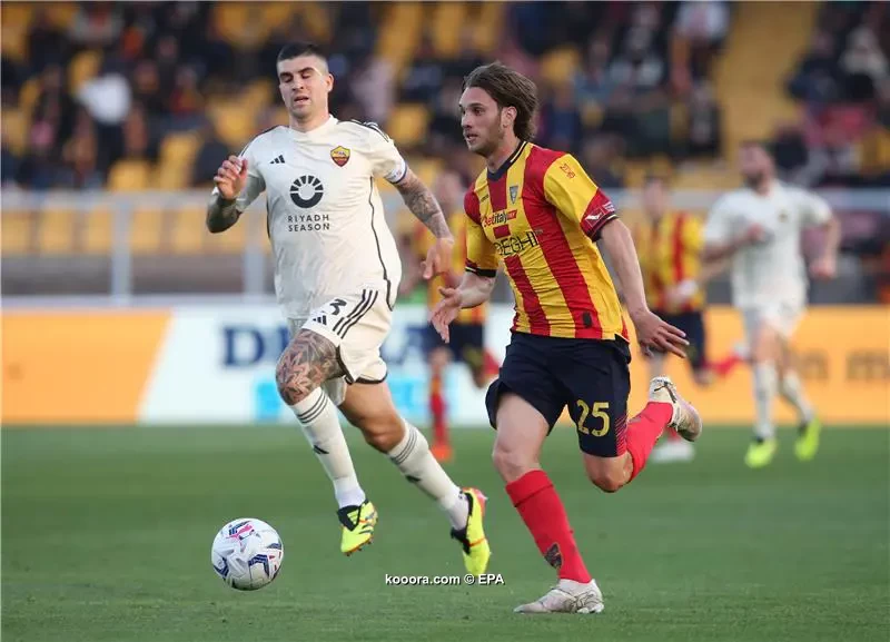 بالصور.. تعادل محبط لروما أمام ليتشي