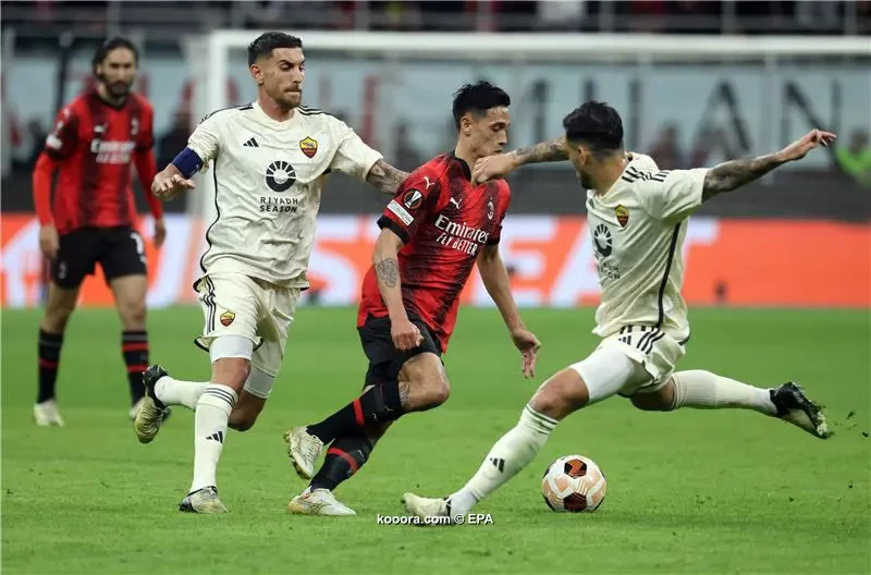 بالصور.. ذئاب روما تفترس ميلان في سان سيرو