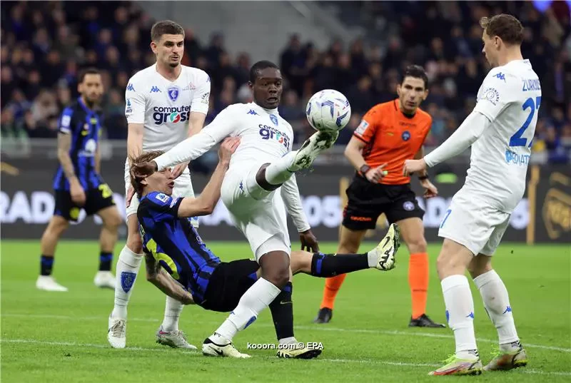 بالصور.. إنتر يعبر محطة إمبولي بسهولة