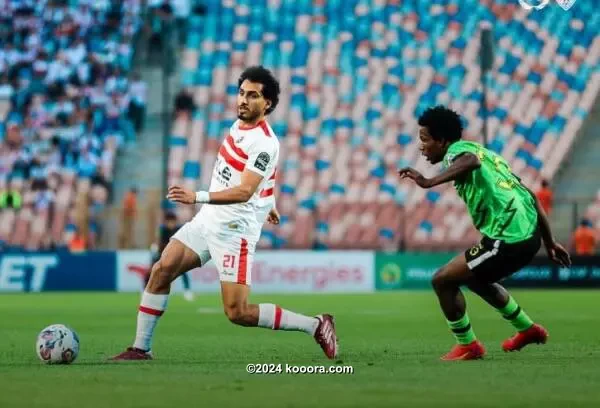 بالصور: الزمالك يدفع ثمن الفرص الضائعة بالتعثر أمام دريمز الغاني