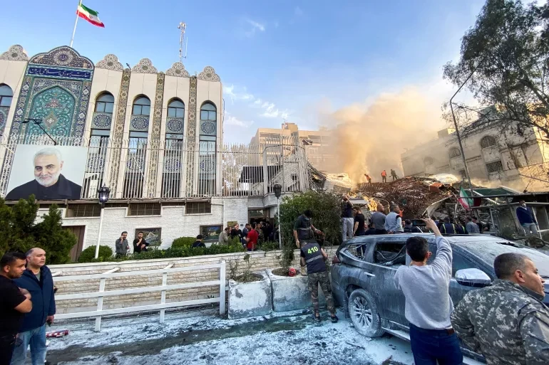 إيران تكشف عن خسائرها بهجوم القنصلية في دمشق وجلسة عاجلة لمجلس الأمن