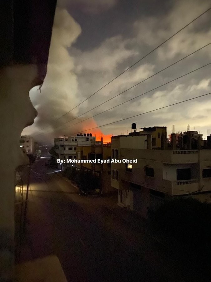 قصف إسرائيلي يستهدف منزلا بحي الجنينة برفح