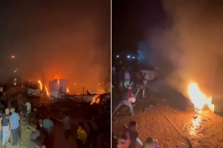 35 شهيدا وعشرات المصابين.. الاحتلال يرتكب مجزرة بمخيم للنازحين في رفح