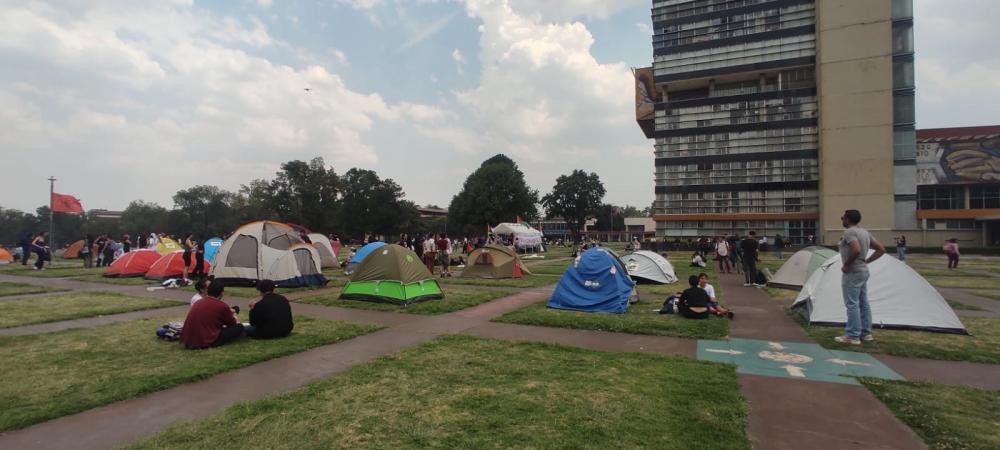 الحراك الطلابي المؤيد لغزة يصل المكسيك.. خيام أمام أكبر جامعات البلاد