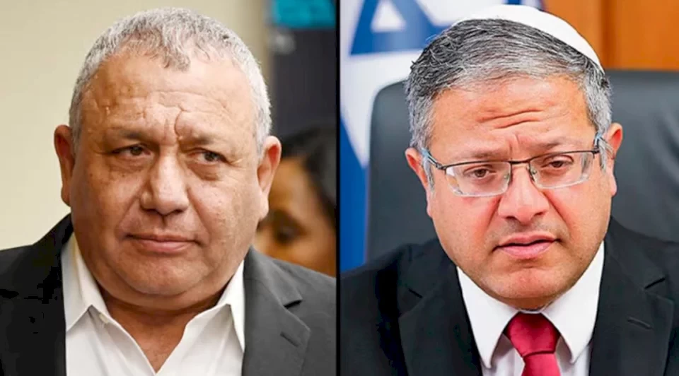 مواجهة حادة بين آيزنكوت وبن غفير خلال جلسة مجلس الحرب