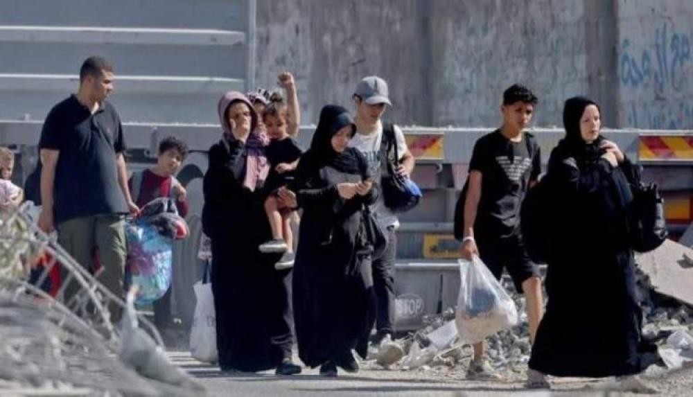 الأورومتوسطي يطالب بتأمين عودة مئات آلاف المهجرين قسرًا من غزة وشمالها