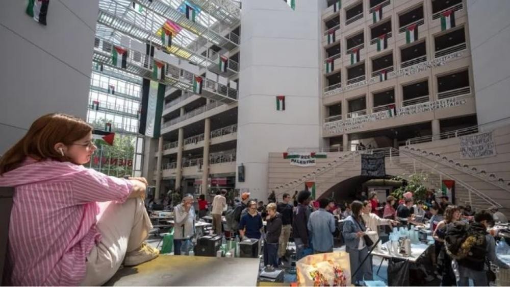 الأمن السويسري يخلي حرم جامعة جنيف من الطلاب المؤيدين لغزة