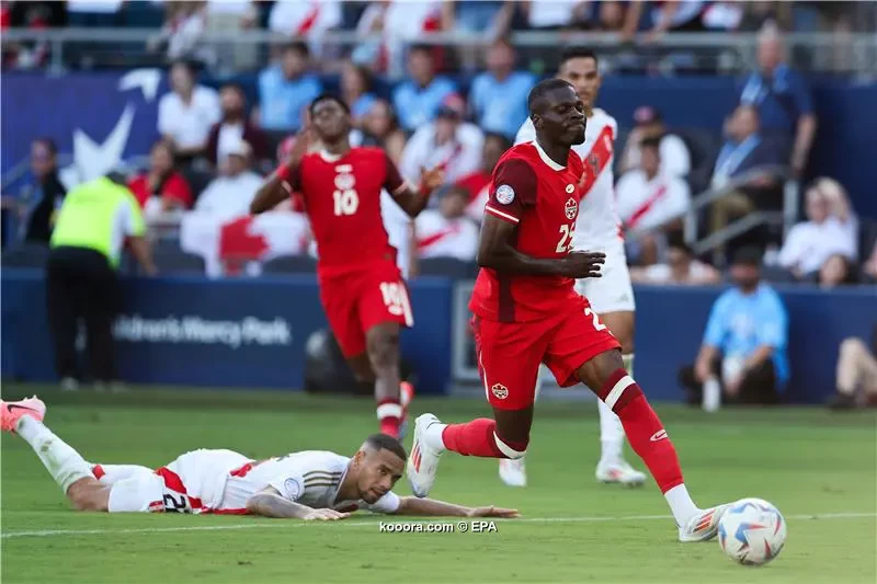 بالصور : كندا تتمسك بآمال التأهل بفوز تاريخي على بيرو