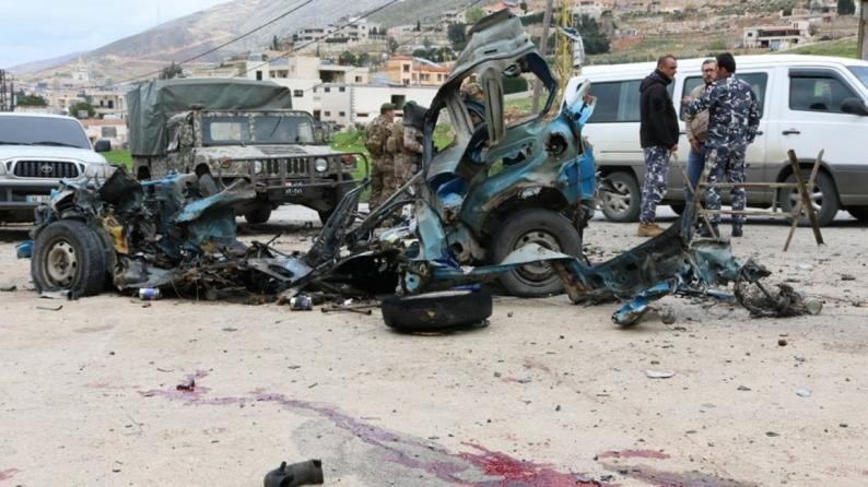 شهيد جراء غارة للاحتلال على مركبة في البقاع شرقي لبنان