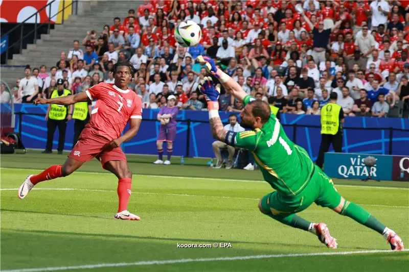بالصور: سويسرا تجرد إيطاليا من لقب اليورو