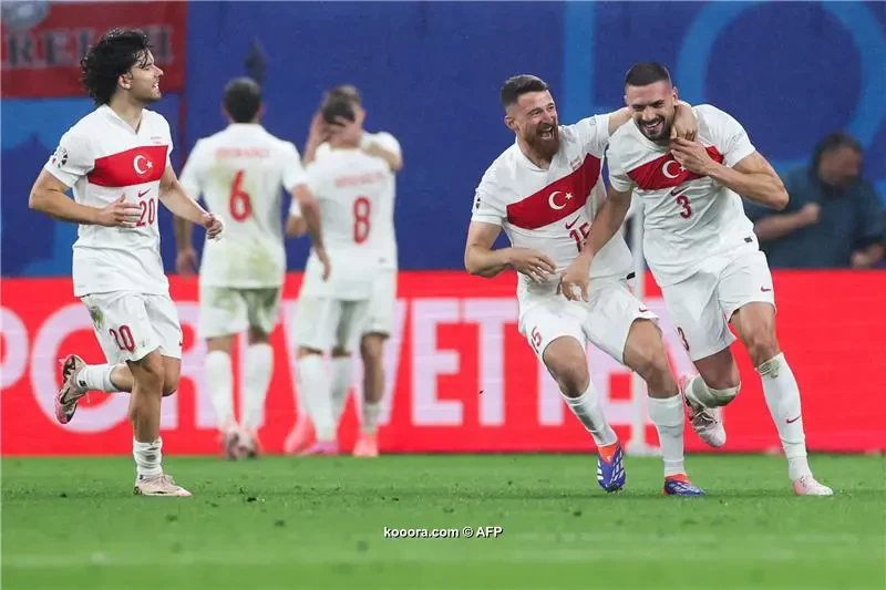 تركيا تهزم النمسا وتتأهل لمواجهة هولندا في يورو 2024