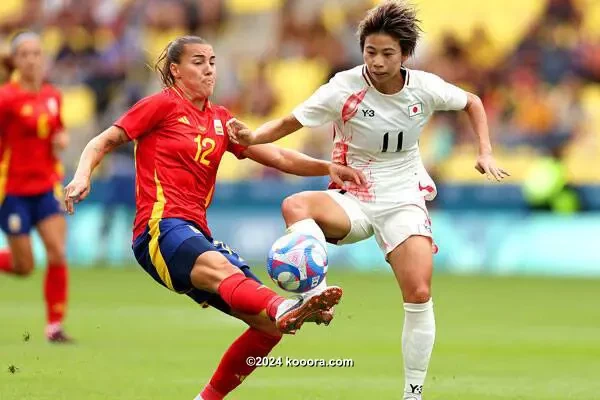 بالصور: إسبانيا تستهل الأولمبياد بالفوز على اليابان