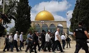 مستعمرون يقتحمون المسجد الأقصى