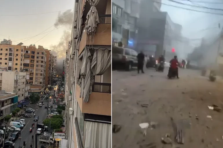 انفجار ضخم في الضاحية الجنوبية لبيروت