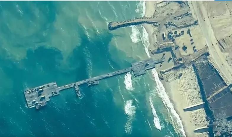 أسوشيتد برس: واشنطن ستعيد تركيب الرصيف البحري قبالة غزة لأيام