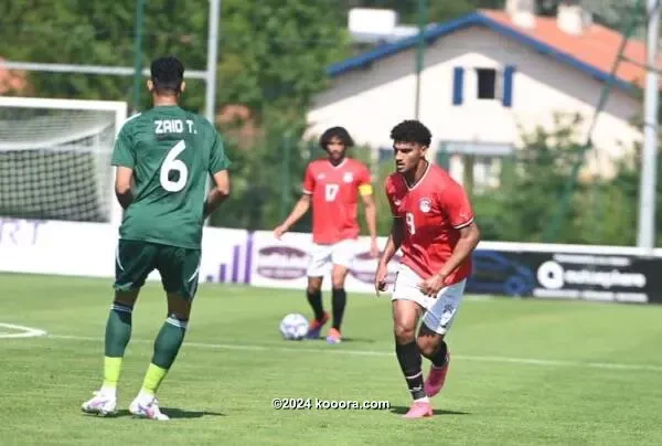 بالصور: مصر تفوز وديا على العراق قبل أولمبياد باريس