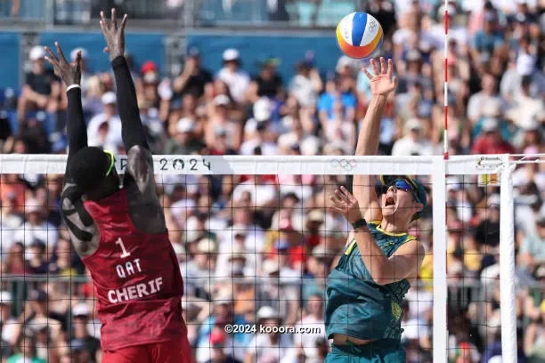 قطر تفوز على أستراليا في الطائرة الشاطئية