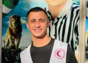 استشهاد المسعف تامر صقر متأثرا بإصابته برصاص الاحتلال في مخيم بلاطة