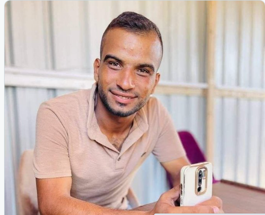 استشهاد الصحفي إبراهيم محارب في خان يونس