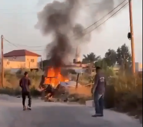 محدث : 4 شهداء في قصف إسرائيلي ثان في طولكرم