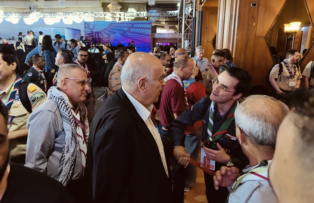 الرجوب يشارك في أعمال المؤتمر الكشفي العالمي الـ43 بالقاهرة