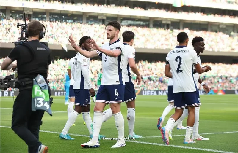 بالصور.. إنجلترا تفتتح مشوارها في دوري الأمم بتخطي أيرلندا