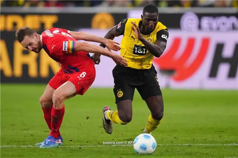 بالصور: دورتموند يتصدر البوندسليجا برباعية في شباك هايدنهايم