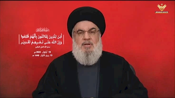 نصر الله: ما جرى غير مسبوق وإعلان حرب وسنواصل مناصرة غزة والضفة