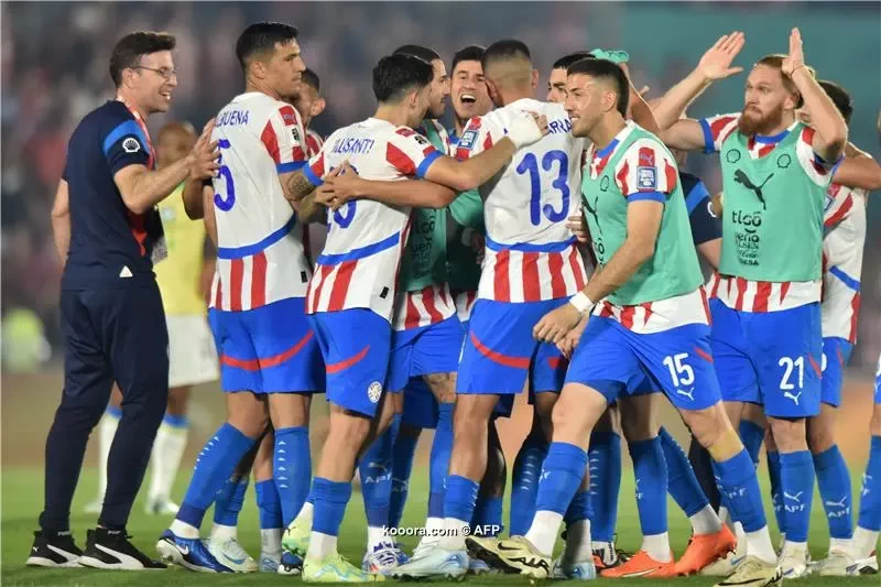 بالصور.. باراجواي تصعق البرازيل في تصفيات أمريكا الجنوبية