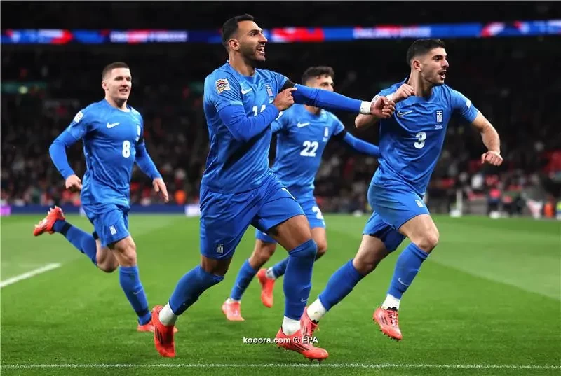 بالصور : اليونان تزلزل ويمبلي في ليلة تاريخية