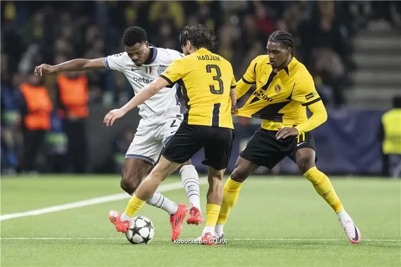 بالصور: لدغة تورام تنقذ إنتر ميلان من فخ يونج بويز