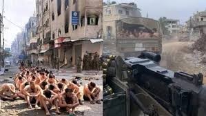 الاحتلال يحتجز ويعتقل عشرات المواطنين مجردين من ملابسهم شمال قطاع غزة