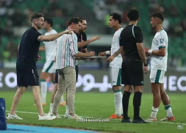 بالصور: أيمن حسين يمنح العراق فوزا ثمينا على فلسطين