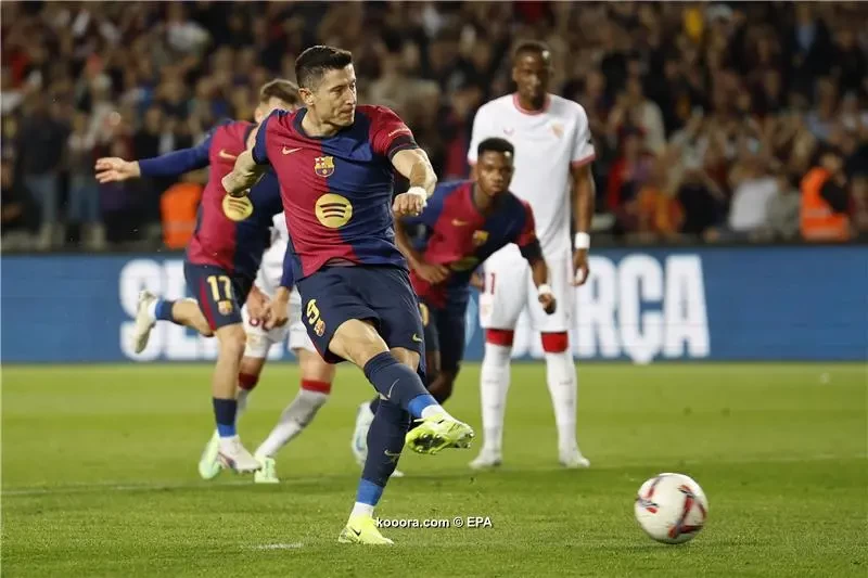 بالصور : برشلونة يستعرض عضلاته قبل الكلاسيكو بسحق إشبيلية