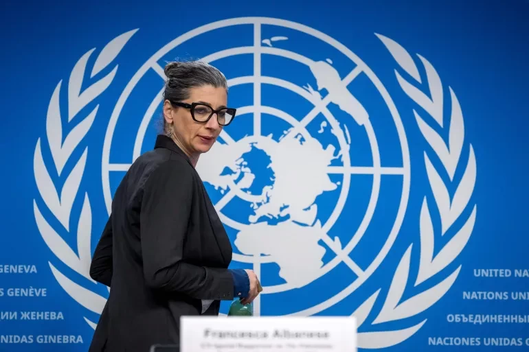 ألبانيز : الإبادة التي تمارسها إسرائيل بغزة أكدت نهاية النظام العالمي