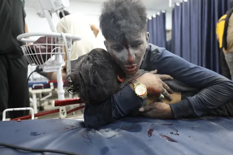 شهيدان ومصابون في قصف للاحتلال على مدينة غزة ومخيم جباليا