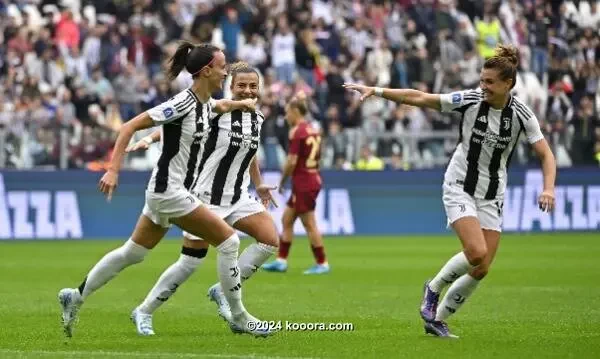 بالصور: سيدات يوفنتوس يحبطن روما في الكالتشيو