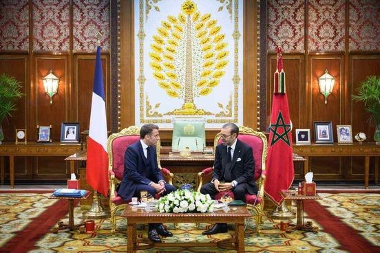 الملك المغربي والرئيس الفرنسي يدعوان لوقف فوري للهجمات في غزة ولبنان