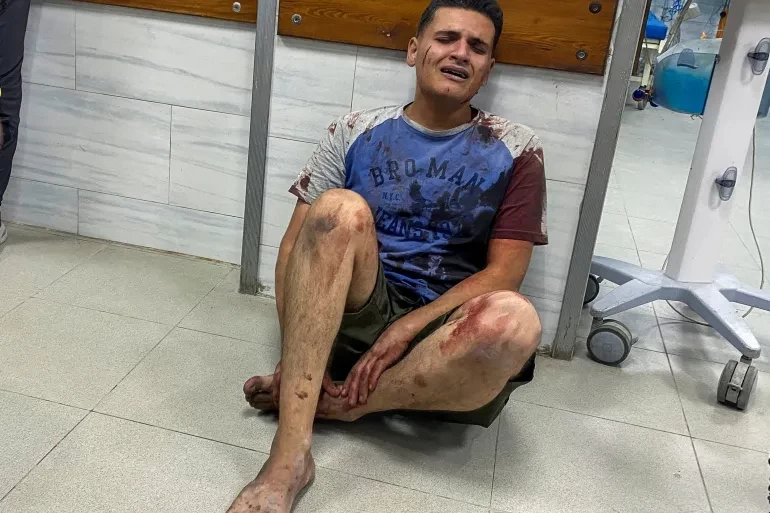 شهداء وجرحى معظم أطفال إثر استهداف الاحتلال عدة مناطق في مدينة غزة