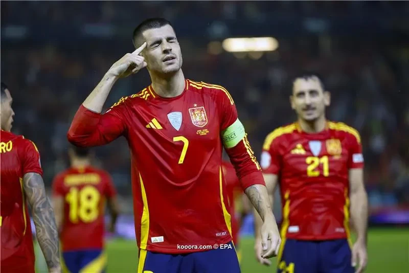 بالصور : إسبانيا تضرب صربيا بثلاثية في دوري الأمم الأوروبية
