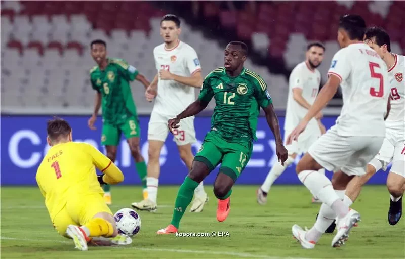 بالصور: الأخضر السعودي يواصل الترنح بالخسارة ضد إندونيسيا